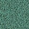 Miyuki Delica Bead 11/0, DB1171, Galvanized Matte Dark Mint, 5 grams